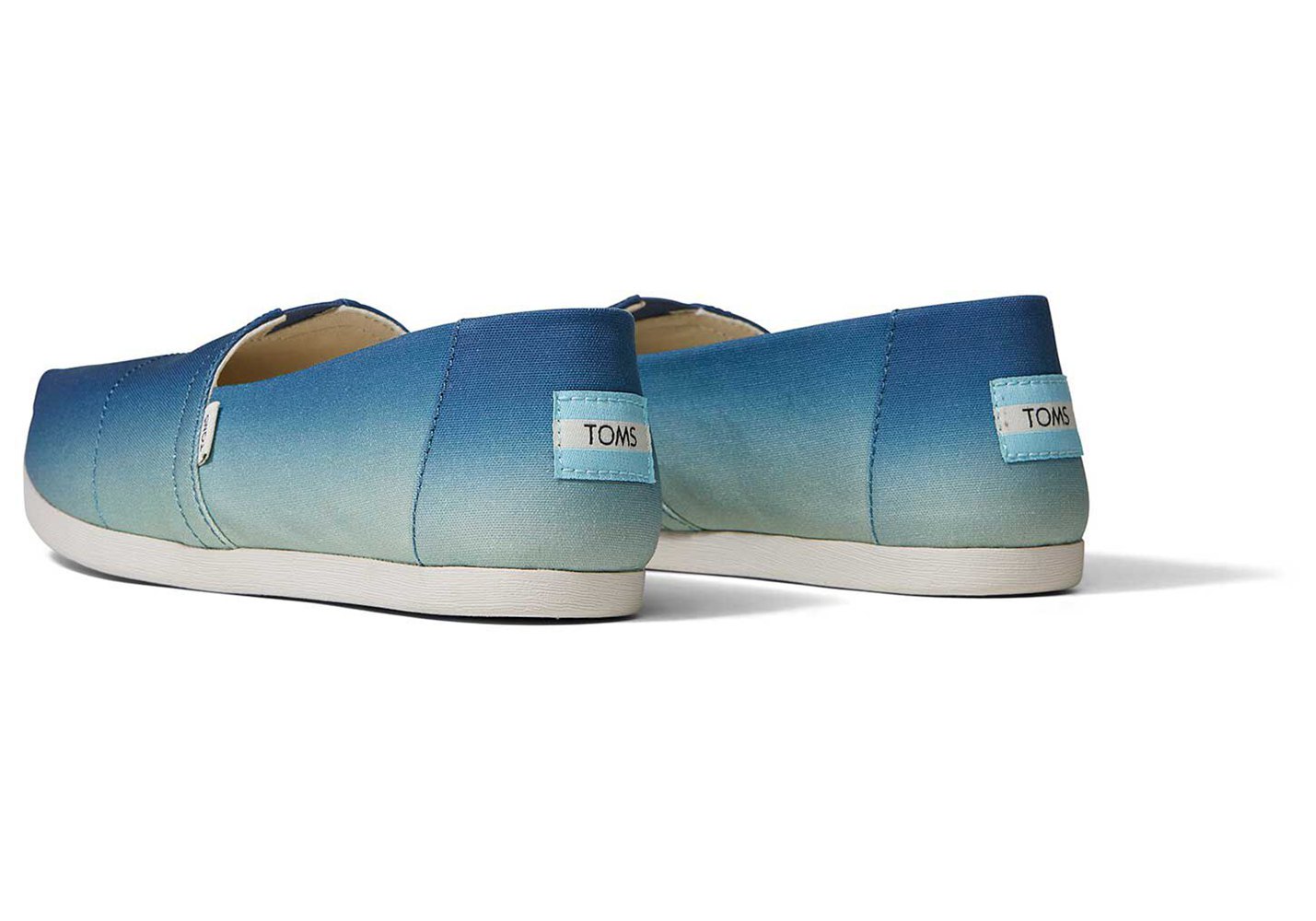 Toms Espadryle Damskie Indygo - Alpargata Gradient Płócienne - 03ENTWXYF